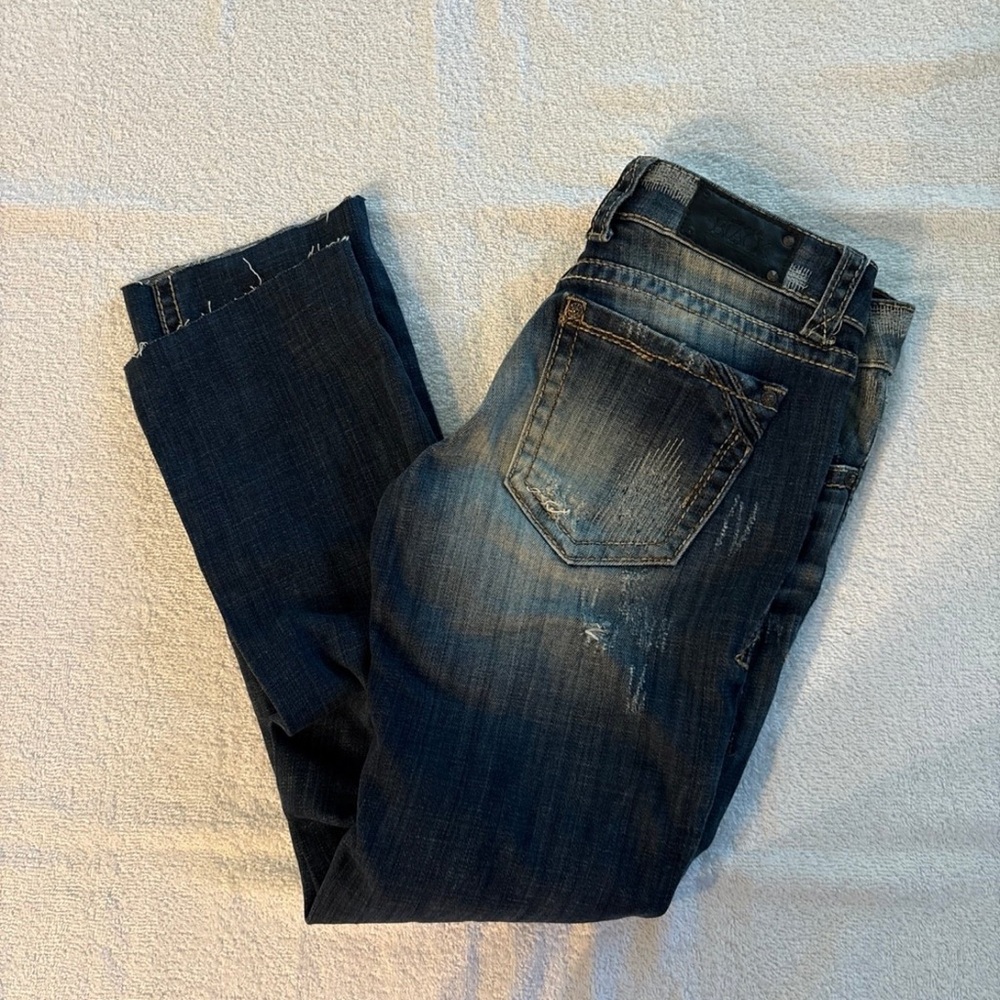 Buckle Men's Dark Wash Relaxed Jeans